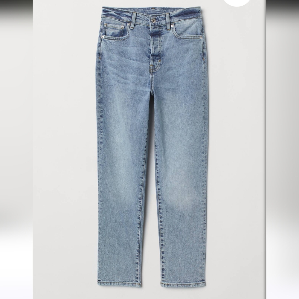 H&M Ultra High Waist Mom Jeans